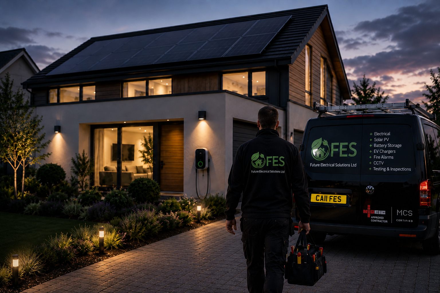 Future Electrical Solutions engineer at work in Sheffield
