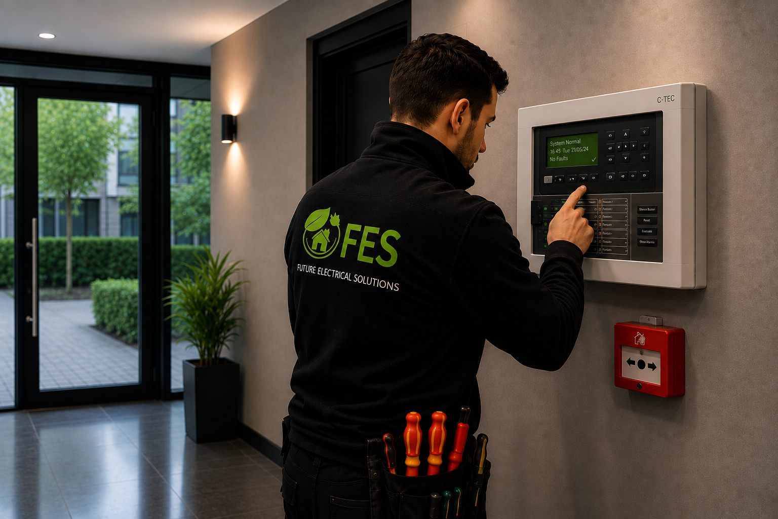 Future Electrical Solutions fire alarm system installation