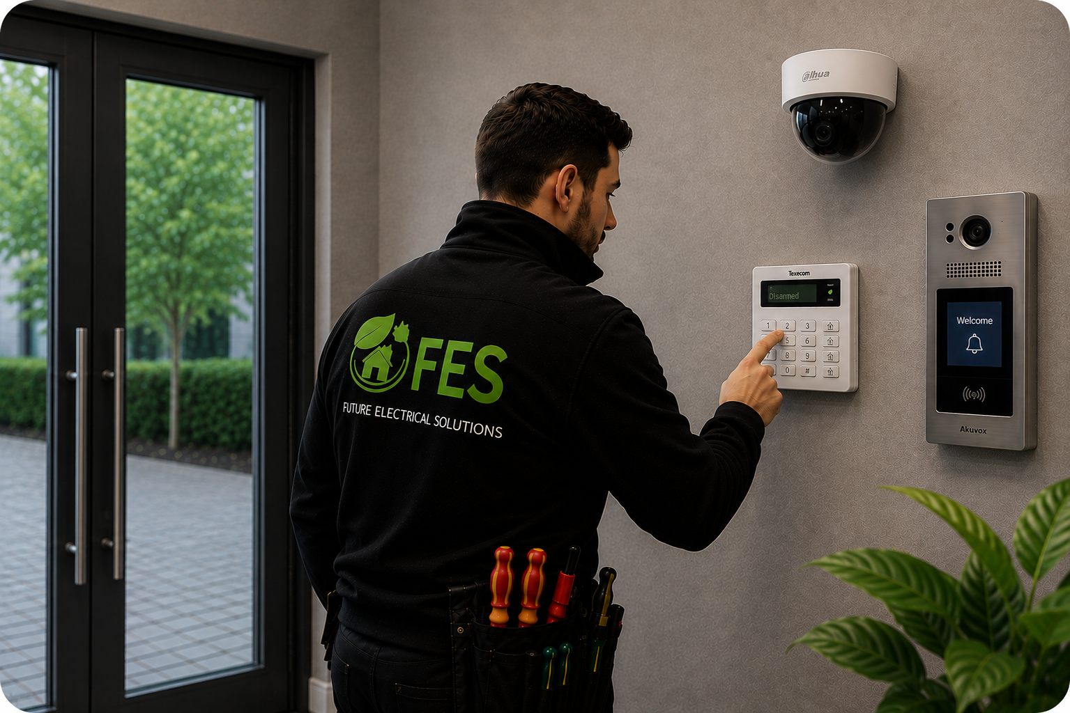 Future Electrical Solutions security and CCTV installation