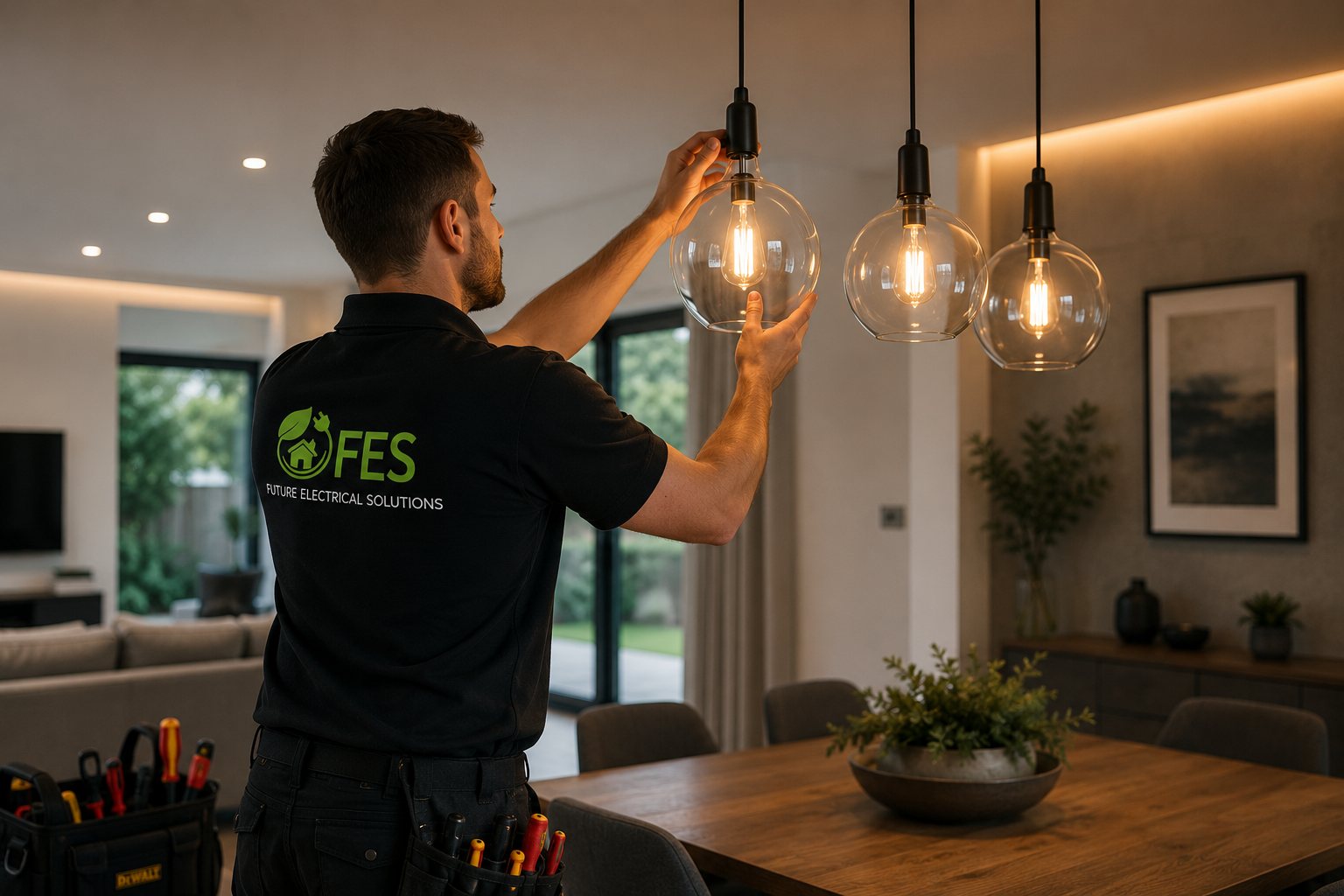 Domestic electrical rewire completed in Nether Edge, Sheffield